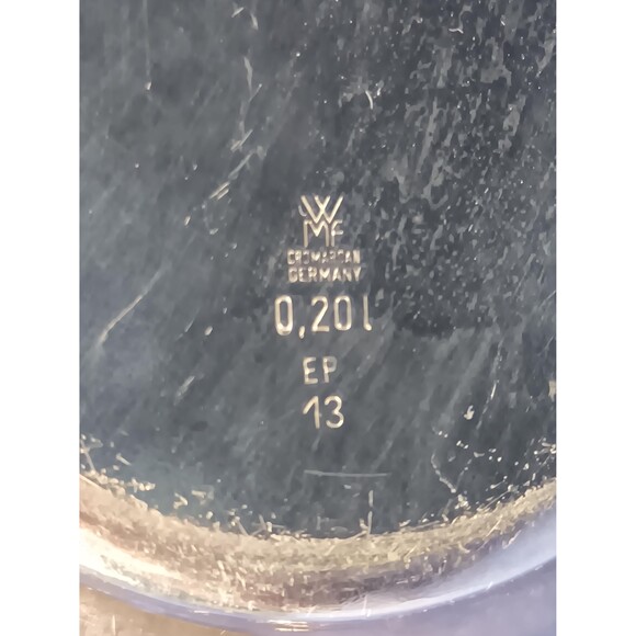 Cromargan Vintage Thick Gauge Silver Plated Sugar Milk Dish Set Made In Germany - Picture 9 of 10